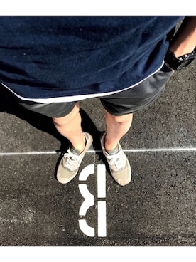 「SCYE BASICS（サイベーシックス）のアイテム（チノパンツ）」を使った、estpknさん（メンズ・177cm）の春コーディネート