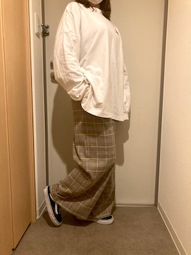 「INGNI（イング）のアイテム（オールインワン・サロペット）」を使った、rihoさん（レディース・158cm）の秋コーディネート