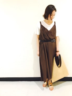 TANさん（レディース・157cm）の春コーディネート