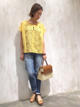 TANさん（レディース・157cm）の春コーディネート