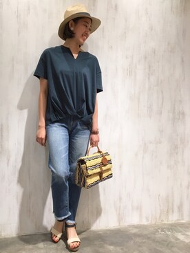 TANさん（レディース・157cm）の春コーディネート