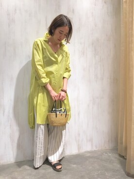 TANさん（レディース・157cm）の春コーディネート