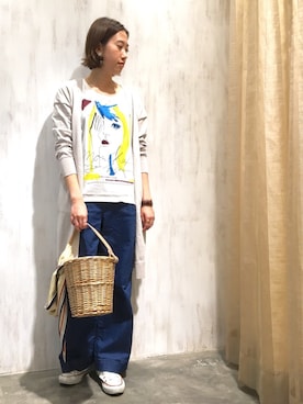 TANさん（レディース・157cm）の春コーディネート