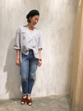 TANさん（レディース・157cm）の春コーディネート