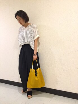 TANさん(レディース・157cm)の夏コーディネート