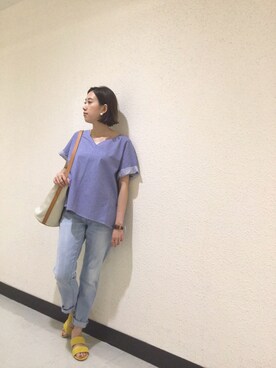 TANさん（レディース・157cm）の夏コーディネート