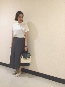 「ミドルネック」｜TANさん（レディース・157cm）の夏コーディネート