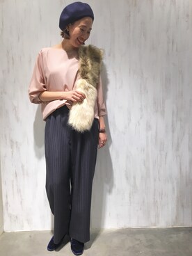 TANさん（レディース・157cm）の秋コーディネート
