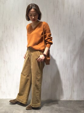 TANさん(レディース・157cm)の秋コーディネート