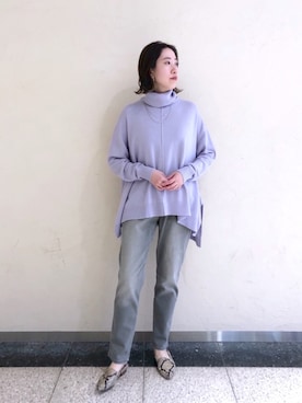 TANさん（レディース・157cm）の冬コーディネート