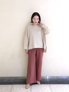 TANさん(レディース・157cm)の冬コーディネート