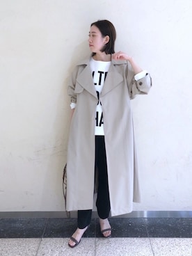 「FIORELLI（フィオレッリ）のアイテム」を使った、TANさん（レディース・157cm）の春コーディネート