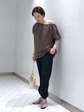 TANさん（レディース・157cm）の春コーディネート