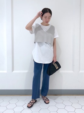 TANさん(レディース・157cm)の春コーディネート