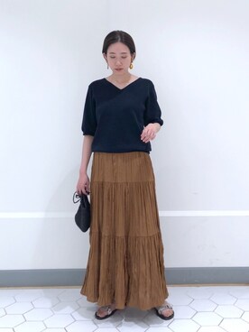 TANさん(レディース・157cm)の夏コーディネート