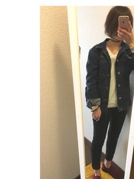 「ABISTE（アビステ）のアイテム」を使った、mauさん（レディース・160cm）の冬コーディネート