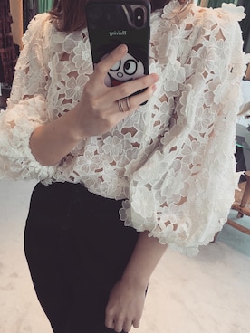 「ZIMMERMANN（ジマーマン）のアイテム」を使った、Nicoleさん（レディース・160cm）の春コーディネート