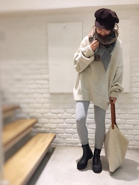 CANALJEAN  tomoeさん（レディース・155cm）の冬コーディネート
