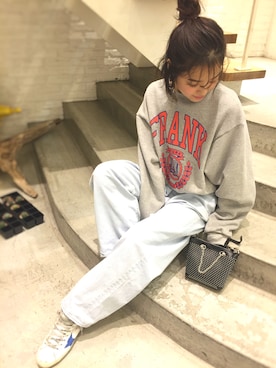 「via j（ヴィアジェイ）のアイテム」を使った、CANALJEAN  tomoeさん（レディース・155cm）の冬コーディネート