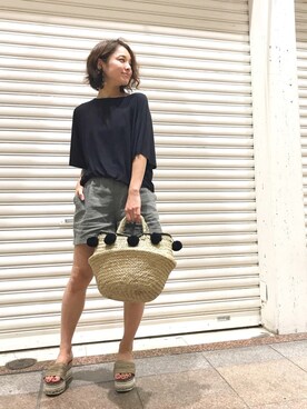 CANALJEAN  tomoeさん（レディース・155cm）の夏コーディネート