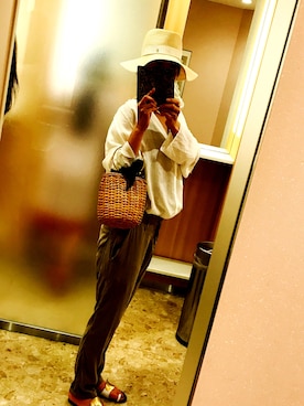 「GIUSEPPE ZANOTTI DESIGN（ジュゼッペザノッティデザイン）のアイテム（サンダル）」を使った、dorimiさん（レディース・167cm）の夏コーディネート