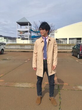 ジャケット アウターを使った ピンクシャツ のメンズ人気ファッションコーディネート ユーザー その他ユーザー Wear