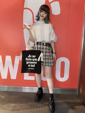 胡桃さん（レディース・164cm）の夏コーディネート