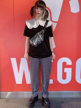 胡桃さん（レディース・164cm）の夏コーディネート