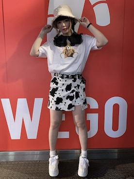 胡桃さん（レディース・164cm）の夏コーディネート