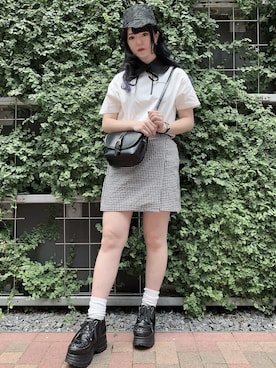 胡桃さん（レディース・164cm）の夏コーディネート