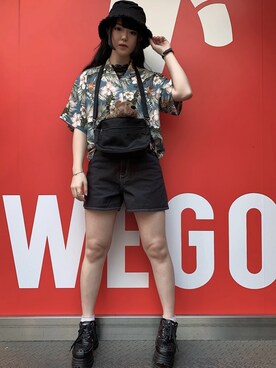 胡桃さん（レディース・164cm）の夏コーディネート