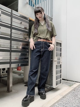 胡桃さん（レディース・164cm）の夏コーディネート