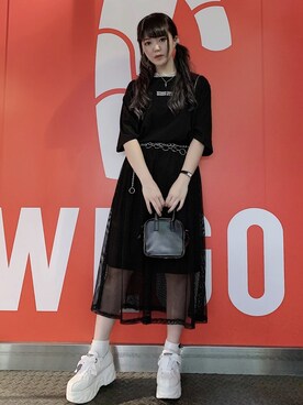 胡桃さん（レディース・164cm）の夏コーディネート