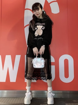 胡桃さん（レディース・164cm）の夏コーディネート