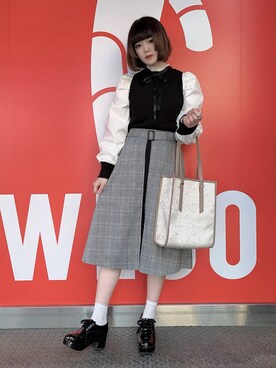 胡桃さん（レディース・164cm）の秋コーディネート