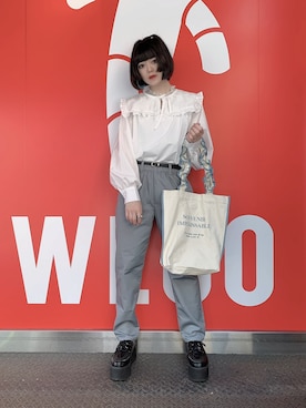 胡桃さん（レディース・164cm）の秋コーディネート