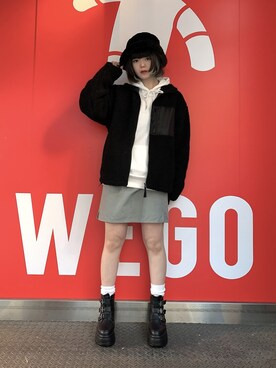 胡桃さん（レディース・164cm）の冬コーディネート