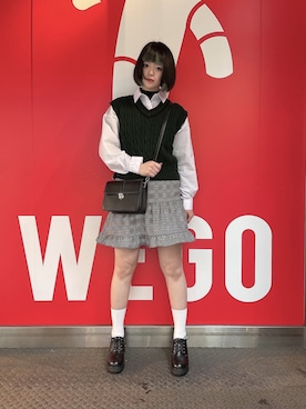 胡桃さん（レディース・164cm）の冬コーディネート