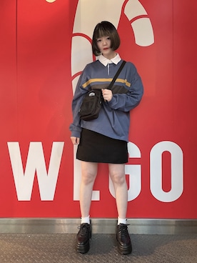 胡桃さん（レディース・164cm）の冬コーディネート