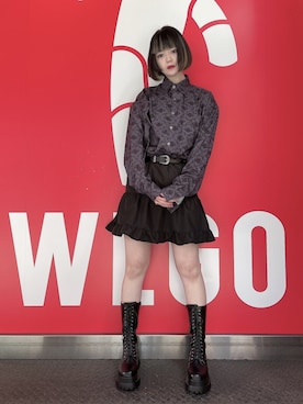 胡桃さん(レディース・164cm)の冬コーディネート