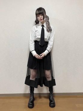 胡桃さん(レディース・164cm)の春コーディネート