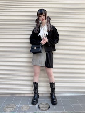 胡桃さん（レディース・164cm）の春コーディネート