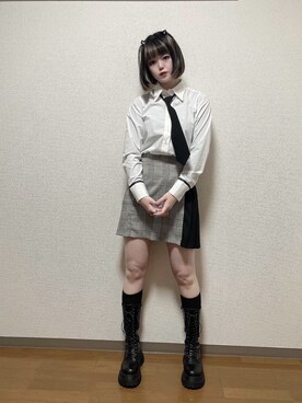 胡桃さん（レディース・164cm）の春コーディネート