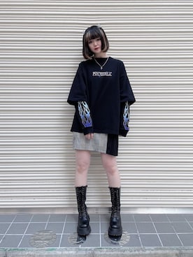 胡桃さん（レディース・164cm）の春コーディネート