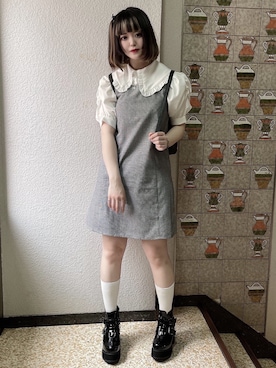 胡桃さん(レディース・164cm)の春コーディネート