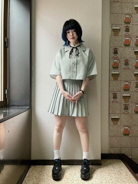 胡桃さん(レディース・164cm)の春コーディネート