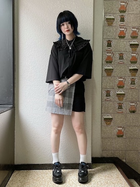 胡桃さん（レディース・164cm）の春コーディネート