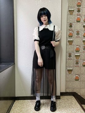 胡桃さん（レディース・164cm）の春コーディネート