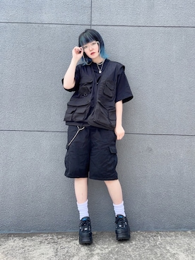 胡桃さん（レディース・164cm）の夏コーディネート