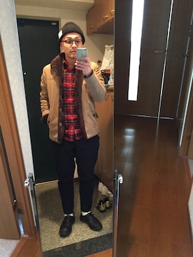 「Eddie Bauer（エディーバウアー）のアイテム」を使った、おかもとさん（メンズ・163cm・30代）の春コーディネート